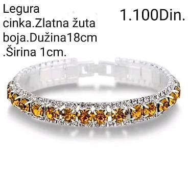 PRELEPE ELEGANTNE NARUKVICE OD LEGURE CINKA.SA KRISTALIMA I na lalafo.rs — 2 PRELEPE ELEGANTNE NARUKVICE OD LEGURE CINKA.SA KRISTALIMA I — 2