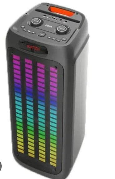 Prenosni Bluetooth zvučnik sa LED svetlosnim efektima - Snažan at lalafo.rs Prenosni Bluetooth zvučnik sa LED svetlosnim efektima - Snažan