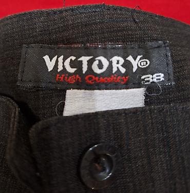 pantalone butiku ali: Ženske pantalone VICTORY, veličina 38. - Boja: crna sa diskretnim na lalafo.rs — 4 pantalone butiku ali: Ženske pantalone VICTORY, veličina 38. - Boja: crna sa diskretnim — 4