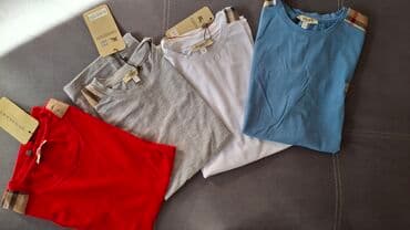 Majice: Majica na kratke rukave, Burberry, Pamuk na lalafo.rs Majice: Majica na kratke rukave, Burberry, Pamuk