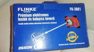 Mešači za građevinske materijale: Mikser za lepak flinke novo za mesanje lepka,polikolora akcija cene na lalafo.rs — 3 Mešači za građevinske materijale: Mikser za lepak flinke novo za mesanje lepka,polikolora akcija cene — 3