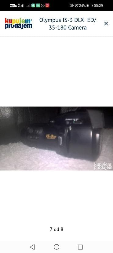 Olympus Is-3 Dlx ED/35-180 Intelligent Zoom &Flash Camera Slanje at lalafo.rs — 6 Olympus Is-3 Dlx ED/35-180 Intelligent Zoom &Flash Camera Slanje — 6