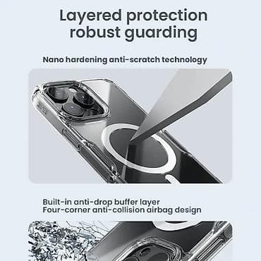 Maska Nillkin Nature Pro Magnetic za iPhone 16 Pro 6.3 transparent na lalafo.rs — 9 Maska Nillkin Nature Pro Magnetic za iPhone 16 Pro 6.3 transparent — 9