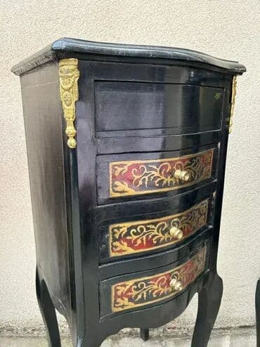 Antique Dressers: Stare stilske Boulle komode / noćni ormarići Stare Boulle komode / at lalafo.rs — 5 Antique Dressers: Stare stilske Boulle komode / noćni ormarići Stare Boulle komode / — 5