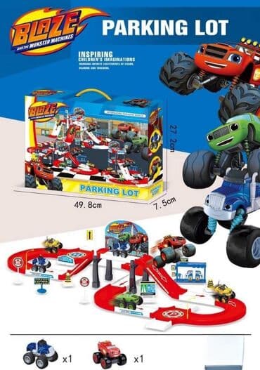 Toy Cars: 🚗 Blejz parking garaža sa dva autića – više modela u ponudi 📦 Blaze at lalafo.rs — 4 Toy Cars: 🚗 Blejz parking garaža sa dva autića – više modela u ponudi 📦 Blaze — 4