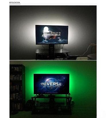 Electronics: USB RGB LED TRAKA SA RF KONTROLEROM I DALJISNKIM 5V ZA TV *Cena at lalafo.rs — 6 Electronics: USB RGB LED TRAKA SA RF KONTROLEROM I DALJISNKIM 5V ZA TV *Cena — 6