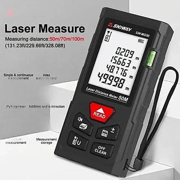 Merni alati i instrumenti: SNDWAY laserski daljinomjer visoke preciznosti SW-MS 100 NOV. SW-MS na lalafo.rs — 6 Merni alati i instrumenti: SNDWAY laserski daljinomjer visoke preciznosti SW-MS 100 NOV. SW-MS — 6