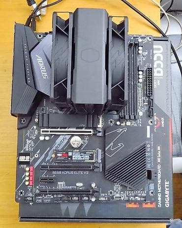 Ryzen 7 5700X + Gigabyte B550 Aorus Elite V2 Rev.1.5 Nov komplet na lalafo.rs — 1 Ryzen 7 5700X + Gigabyte B550 Aorus Elite V2 Rev.1.5 Nov komplet — 1