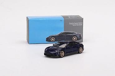 🔵 Porsche Taycan Turbo S — Gentian Blue Metallic — 1:64 — Mini GT na lalafo.rs — 1 🔵 Porsche Taycan Turbo S — Gentian Blue Metallic — 1:64 — Mini GT — 1