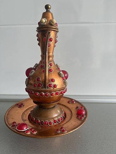 Bakarni suveniri Turska. Stanje kao na slici. Ibrik je 750din Ukrasni na lalafo.rs — 5 Bakarni suveniri Turska. Stanje kao na slici. Ibrik je 750din Ukrasni — 5