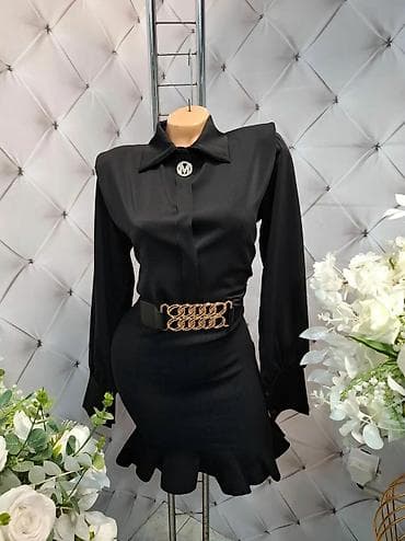 dve suknje po: Elegantna ženska košulja sa dugim rukavima i skrivenom dugmad trakom na lalafo.rs — 4 dve suknje po: Elegantna ženska košulja sa dugim rukavima i skrivenom dugmad trakom — 4