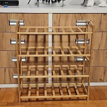 Drveni cipelarnik(bambus) Cena: 2900 din Drvena polica za obuću na lalafo.rs — 4 Drveni cipelarnik(bambus) Cena: 2900 din Drvena polica za obuću — 4