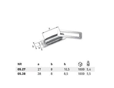 Ringlice pravougaone za ceradu Metalne ringlice za ojačavanje i na lalafo.rs Ringlice pravougaone za ceradu Metalne ringlice za ojačavanje i