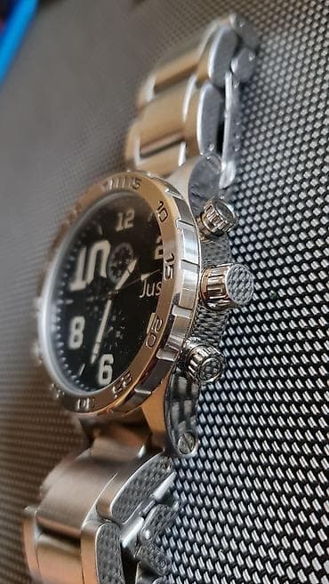 Muški ručni sat Just Steel - Kućište i narukvica: nerđajući čelik na lalafo.rs — 3 Muški ručni sat Just Steel - Kućište i narukvica: nerđajući čelik — 3