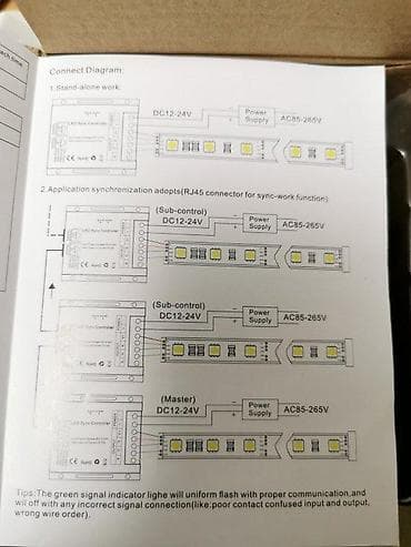 Controller DMX RGBW LED kontroler osetljiv na dodir RJ45. Vpc na lalafo.rs — 5 Controller DMX RGBW LED kontroler osetljiv na dodir RJ45. Vpc — 5
