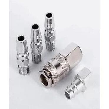 zenske broj: Set brzih pneumatskih spojki – 5 delova Opis: - Komplet priključaka at lalafo.rs — 1 zenske broj: Set brzih pneumatskih spojki – 5 delova Opis: - Komplet priključaka — 1