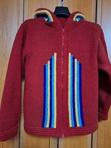 Jakna, dzemper NOV crveni rucni rad sa Zlatibora- Sirogojno, sa na lalafo.rs Jakna, dzemper NOV crveni rucni rad sa Zlatibora- Sirogojno, sa