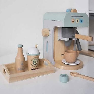 Crib & Stroller Toys: Drveni aparat za kafu za decu – set sa dodacima ☕ Preslatki drveni at lalafo.rs — 1 Crib & Stroller Toys: Drveni aparat za kafu za decu – set sa dodacima ☕ Preslatki drveni — 1