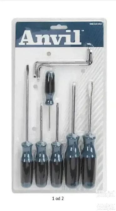 Set Šrafcigera Anvil – 8 Komada Dobro došli u Davidov shop online na lalafo.rs — 1 Set Šrafcigera Anvil – 8 Komada Dobro došli u Davidov shop online — 1