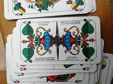 Vintage F. X. Schmid MUNCHEN špil karata Milde Sorte GERMANY. Made in na lalafo.rs — 2 Vintage F. X. Schmid MUNCHEN špil karata Milde Sorte GERMANY. Made in — 2