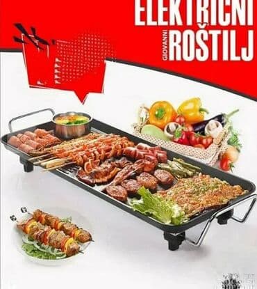 Sve za roštilj: Električni roštilj, Novo na lalafo.rs Sve za roštilj: Električni roštilj, Novo