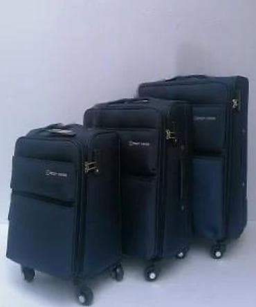 Travel suitcases and bags: Tekstilni koferi na točkićima – set - Materijal: izdržljiva tekstilna at lalafo.rs — 4 Travel suitcases and bags: Tekstilni koferi na točkićima – set - Materijal: izdržljiva tekstilna — 4