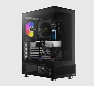 dve suknje po: PC kućište s RGB ventilatorima i prednjim LCD ekranom - Tip: midi/ATX at lalafo.rs — 7 dve suknje po: PC kućište s RGB ventilatorima i prednjim LCD ekranom - Tip: midi/ATX — 7