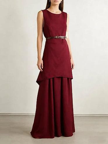 dve suknje po: Ženska elegantna haljina bez rukava sa asimetričnim peplum slojem i at lalafo.rs — 1 dve suknje po: Ženska elegantna haljina bez rukava sa asimetričnim peplum slojem i — 1