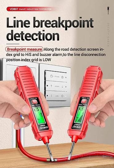 Voltmetar Tester napona Detektor Aneng VD807 Pametni voltmetar na lalafo.rs — 8 Voltmetar Tester napona Detektor Aneng VD807 Pametni voltmetar — 8