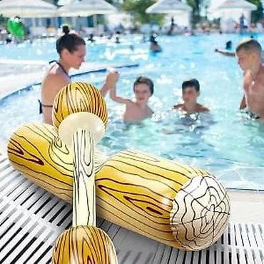 prsluk jaknica mango u: Gumeni set za igru na vodi – “Vitezovi na balvanima” - Set uključuje at lalafo.rs — 10 prsluk jaknica mango u: Gumeni set za igru na vodi – “Vitezovi na balvanima” - Set uključuje — 10