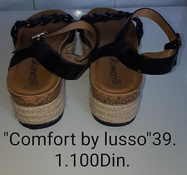 Patike: Sandale “Comfort by Lusso” – broj 39 - Crne ženske platforme sa na lalafo.rs — 2 Patike: Sandale “Comfort by Lusso” – broj 39 - Crne ženske platforme sa — 2