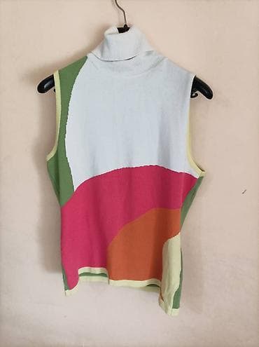 Roll-necks: Na prodaju šarena rolka bez rukava, u extra stanju, kao nova. M at lalafo.rs — 3 Roll-necks: Na prodaju šarena rolka bez rukava, u extra stanju, kao nova. M — 3