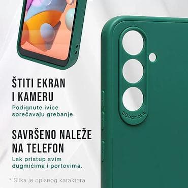 Maska 3D Camera za iPhone 16 Pro 6.3 tamno zelena na lalafo.rs — 4 Maska 3D Camera za iPhone 16 Pro 6.3 tamno zelena — 4