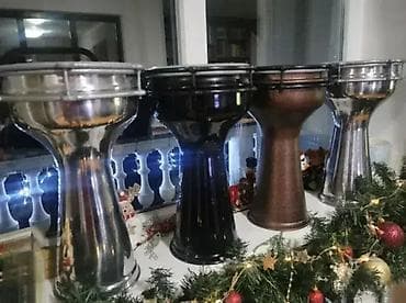 Musical Instruments: 🪘 Tarabuka aluminijumska – srednja, poluprofesionalna Unesite ritam u at lalafo.rs — 3 Musical Instruments: 🪘 Tarabuka aluminijumska – srednja, poluprofesionalna Unesite ritam u — 3