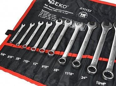Tools & Equipment: GEKO G11152 – set kombinovanih ključeva (colovni) - Profesionalni set at lalafo.rs — 1 Tools & Equipment: GEKO G11152 – set kombinovanih ključeva (colovni) - Profesionalni set — 1