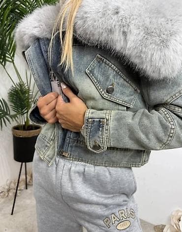 ⚡Ženska kratka teksas jakna sa krznom. ⚡Cena 5500 dinara ⚡Ovaj model at lalafo.rs — 3 ⚡Ženska kratka teksas jakna sa krznom. ⚡Cena 5500 dinara ⚡Ovaj model — 3