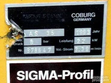 Kompresori za vazduh: Kompresor KAESER AS35 Protok vazduha: 3,39 m³/min 💨 Snaga motora: 22 na lalafo.rs — 3 Kompresori za vazduh: Kompresor KAESER AS35 Protok vazduha: 3,39 m³/min 💨 Snaga motora: 22 — 3