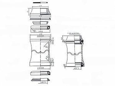 TAPER ŠOLJA INTEGRISANA 1 1/8 | Industrijski ležajevi, 45 x 45° na lalafo.rs TAPER ŠOLJA INTEGRISANA 1 1/8 | Industrijski ležajevi, 45 x 45°
