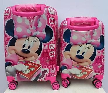 Dečiji koferi set – Minnie Mouse motiv - Set od 2 kofera u ružičastoj na lalafo.rs Dečiji koferi set – Minnie Mouse motiv - Set od 2 kofera u ružičastoj