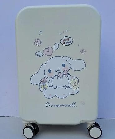 Watches: Ručni kofer Cinnamoroll – tvrdi ABS - Dizajn: krem bela školjka sa at lalafo.rs — 1 Watches: Ručni kofer Cinnamoroll – tvrdi ABS - Dizajn: krem bela školjka sa — 1