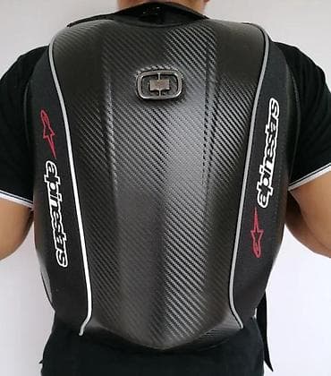 Sports & Leisure: Moto ranac Alpinestars/OGIO stil – aerodinamični hard shell - Tvrda at lalafo.rs — 1 Sports & Leisure: Moto ranac Alpinestars/OGIO stil – aerodinamični hard shell - Tvrda — 1