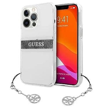 Maska Guess 4G Stripe Charm za iPhone 13 Pro Max 6.7 siva na lalafo.rs — 1 Maska Guess 4G Stripe Charm za iPhone 13 Pro Max 6.7 siva — 1