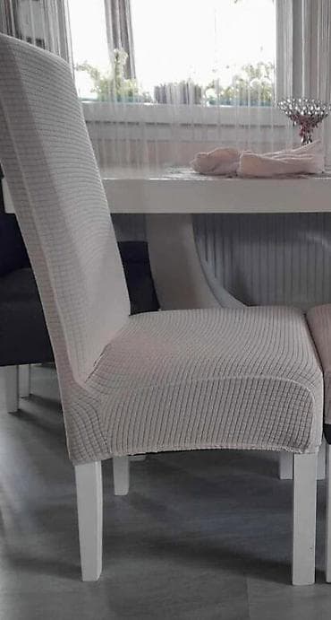 Naslov: Prekrivači za stolice sa većim naslonom 6kom 3000din Opis na lalafo.rs — 3 Naslov: Prekrivači za stolice sa većim naslonom 6kom 3000din Opis — 3