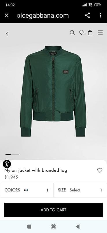 D&G original muška bomber jakna, šuškava postavljena tankim na lalafo.rs — 6 D&G original muška bomber jakna, šuškava postavljena tankim — 6