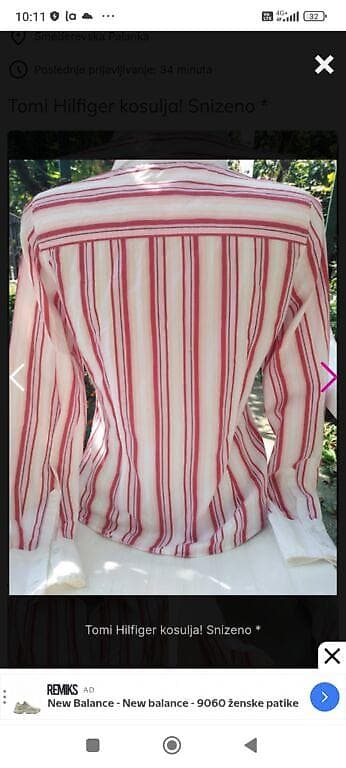 dve suknje po: RASPRODAJA!!Tommy Hilfiger ženska košulja na pruge - Klasičan kroj sa na lalafo.rs — 2 dve suknje po: RASPRODAJA!!Tommy Hilfiger ženska košulja na pruge - Klasičan kroj sa — 2