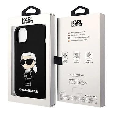 Maska Karl Lagerfeld Hc Silicone NFT Ikonik za iPhone 15 6.1 crna na lalafo.rs — 5 Maska Karl Lagerfeld Hc Silicone NFT Ikonik za iPhone 15 6.1 crna — 5