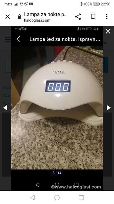 Lampa led za nokte na dide lepa očuvana kao nova
Mirjevo na lalafo.rs — 7 Lampa led za nokte na dide lepa očuvana kao nova
Mirjevo — 7