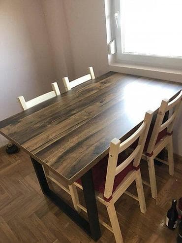 Antique Dining Tables: TRPEZARIJSKI STO MODEL NS4 | Izrada nameštaja po meri Drvo&metal at lalafo.rs — 2 Antique Dining Tables: TRPEZARIJSKI STO MODEL NS4 | Izrada nameštaja po meri Drvo&metal — 2