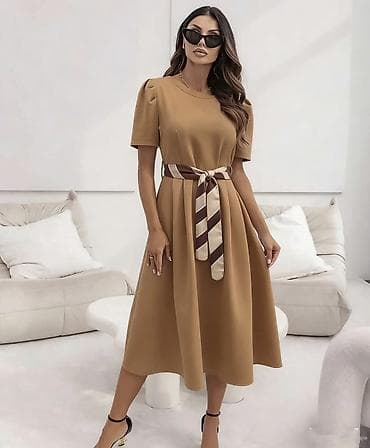 prsluk jaknica mango u: Elegantna midi haljina sa pojasom na vez - Kroj: A-linija, midi at lalafo.rs — 2 prsluk jaknica mango u: Elegantna midi haljina sa pojasom na vez - Kroj: A-linija, midi — 2