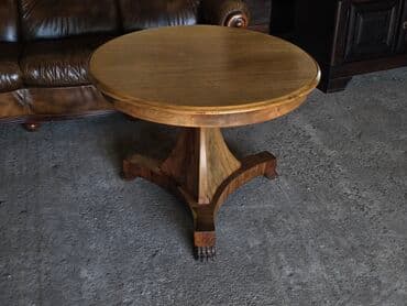 Dressers: Okrugli drveni sto – klasičan dizajn - Materijal: masivno drvo sa at lalafo.rs — 6 Dressers: Okrugli drveni sto – klasičan dizajn - Materijal: masivno drvo sa — 6